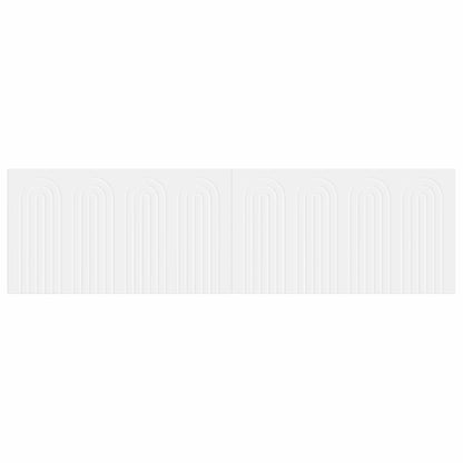 Wall-Mounted Headboard ALKMAAR White Engineered Wood