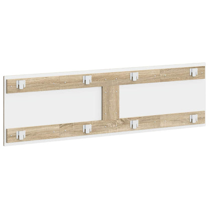 Wall-Mounted Headboard ALKMAAR Sonoma Oak Engineered Wood