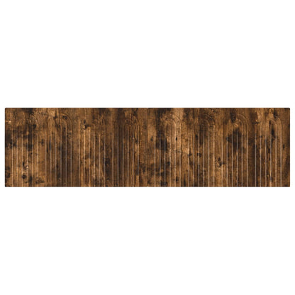 Wall-Mounted Headboard ALKMAAR Smoked Oak Engineered Wood