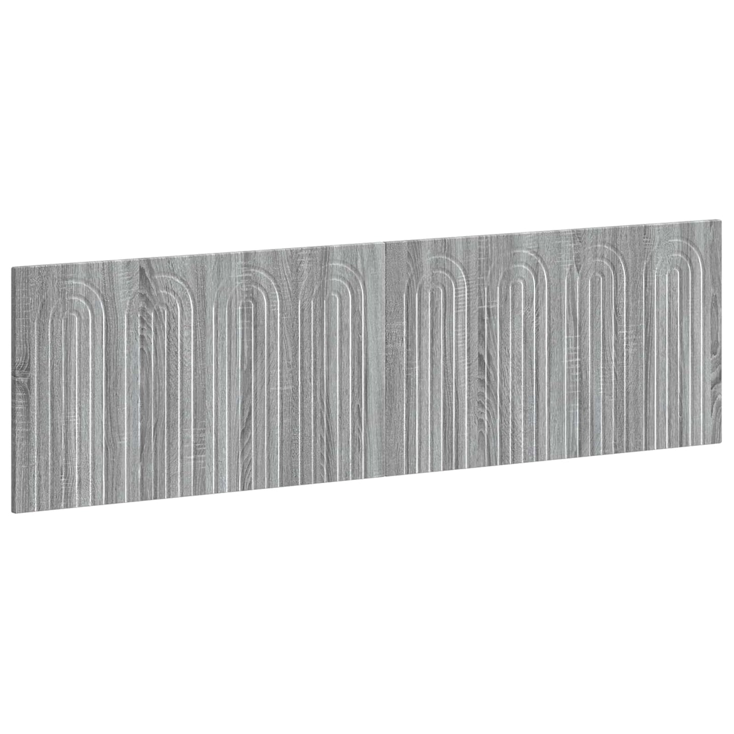 Wall-Mounted Headboard ALKMAAR Grey Sonoma Engineered Wood