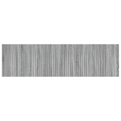 Wall-Mounted Headboard ALKMAAR Grey Sonoma Engineered Wood