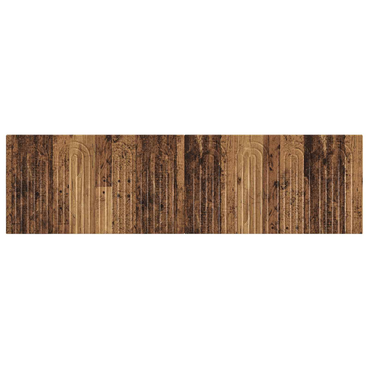 Wall-Mounted Headboard ALKMAAR Old Wood Engineered Wood