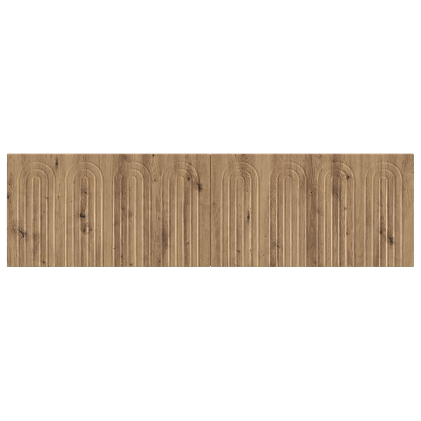 Wall-Mounted Headboard ALKMAAR Artisan Oak Engineered Wood