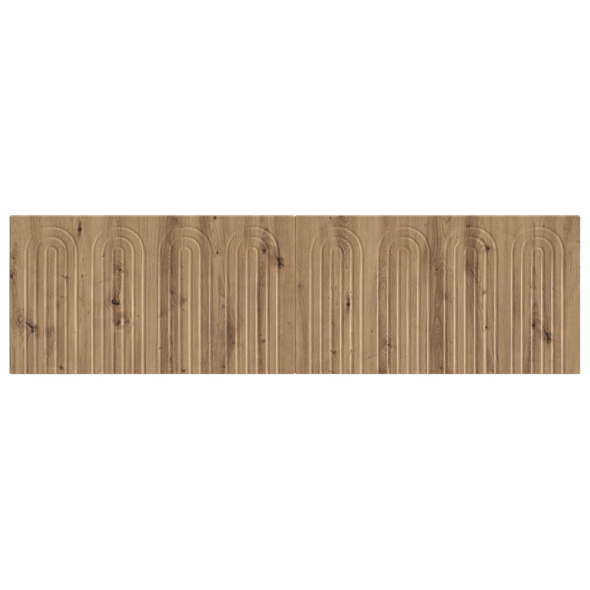 Wall-Mounted Headboard ALKMAAR Artisan Oak Engineered Wood