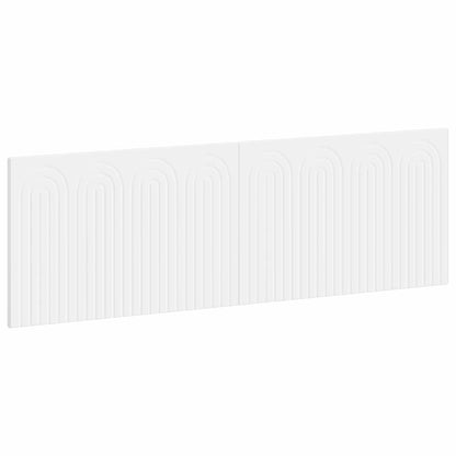 Wall-Mounted Headboard ALKMAAR White Engineered Wood