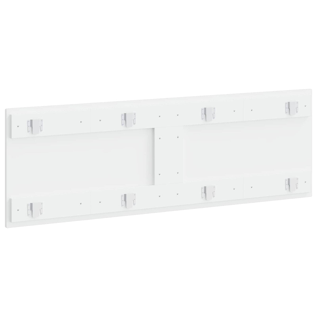 Wall-Mounted Headboard ALKMAAR White Engineered Wood