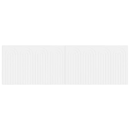 Wall-Mounted Headboard ALKMAAR White Engineered Wood