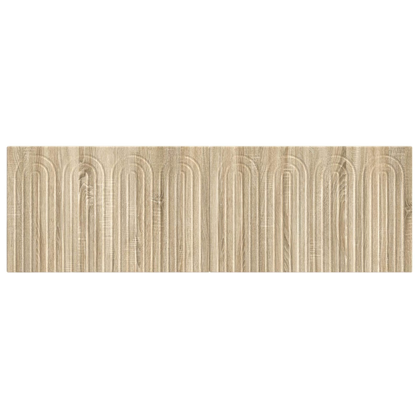 Wall-Mounted Headboard ALKMAAR Sonoma Oak Engineered Wood