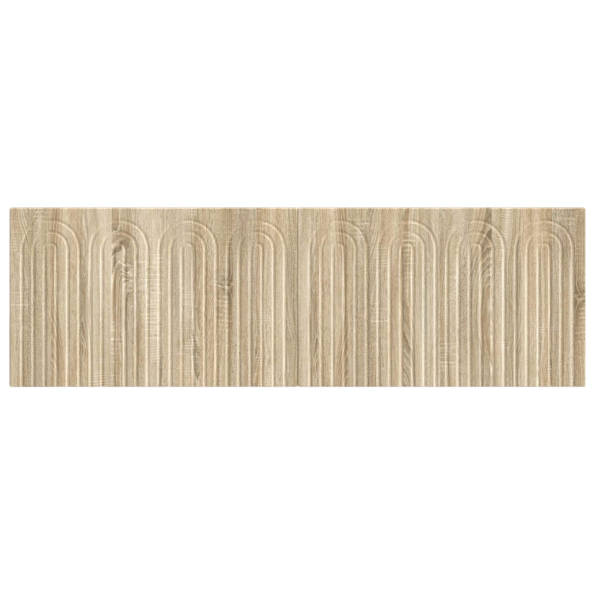 Wall-Mounted Headboard ALKMAAR Sonoma Oak Engineered Wood