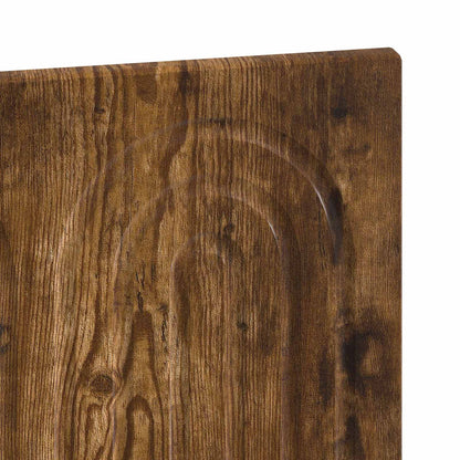 Wall-Mounted Headboard ALKMAAR Smoked Oak Engineered Wood