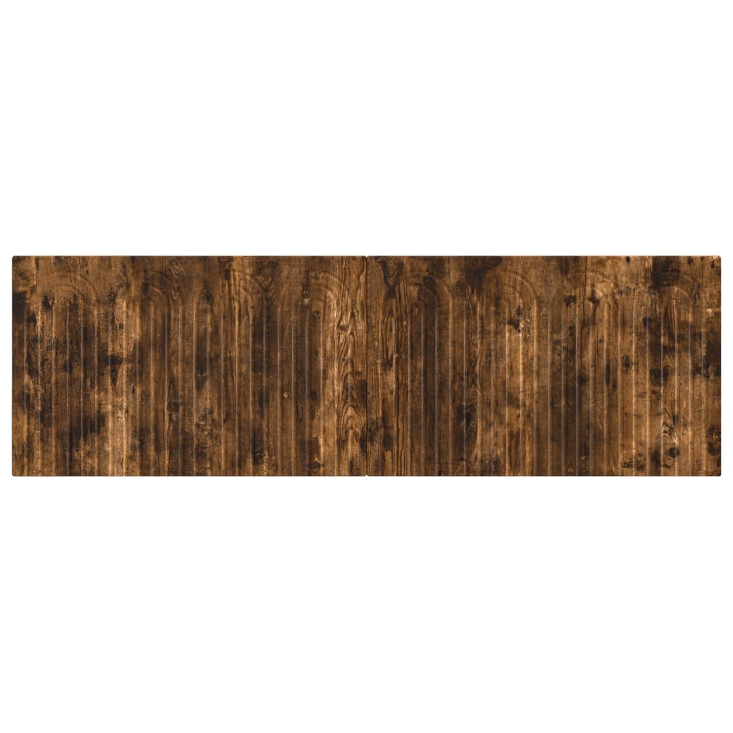 Wall-Mounted Headboard ALKMAAR Smoked Oak Engineered Wood