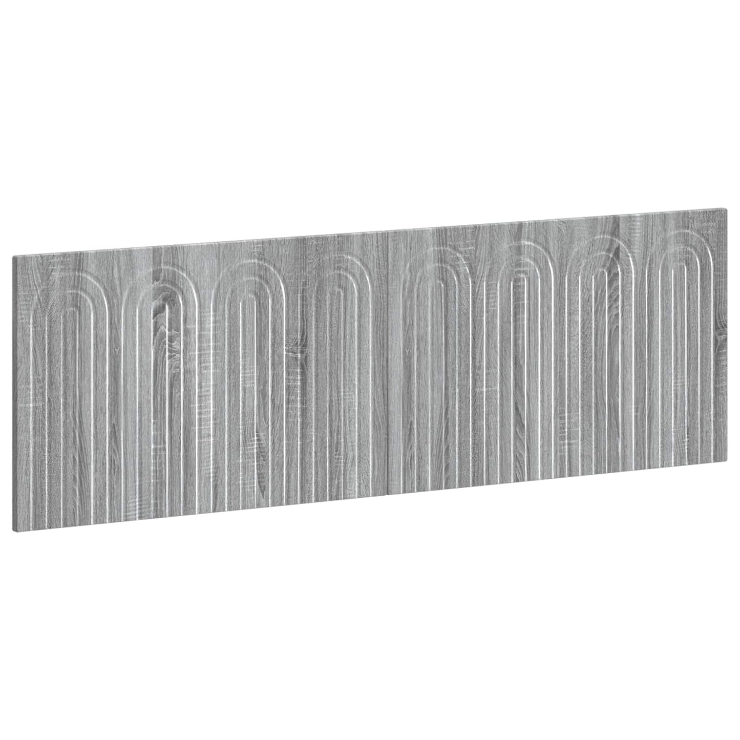 Wall-Mounted Headboard ALKMAAR Grey Sonoma Engineered Wood