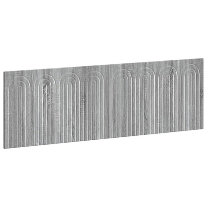 Wall-Mounted Headboard ALKMAAR Grey Sonoma Engineered Wood