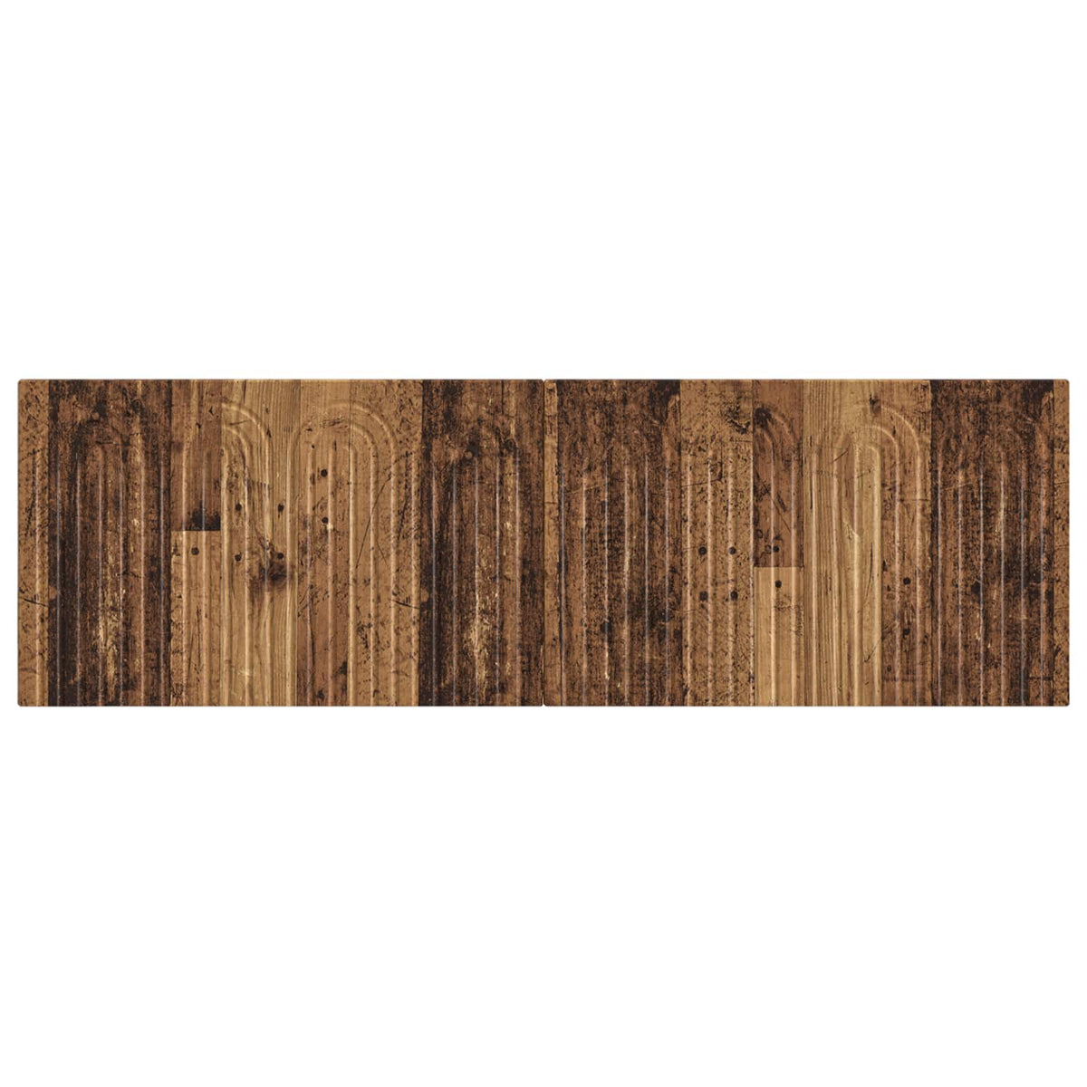 Wall-Mounted Headboard ALKMAAR Old Wood Engineered Wood