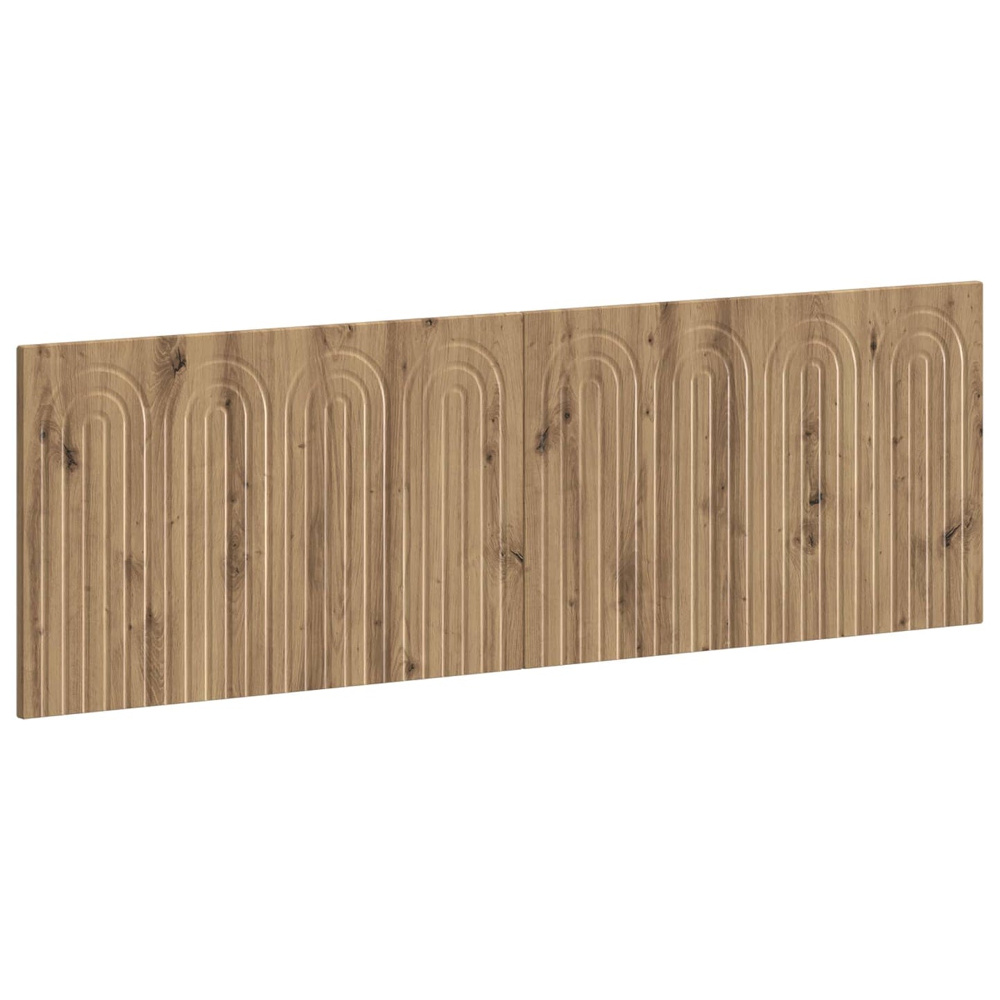Wall-Mounted Headboard ALKMAAR Artisan Oak Engineered Wood