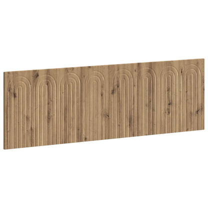 Wall-Mounted Headboard ALKMAAR Artisan Oak Engineered Wood