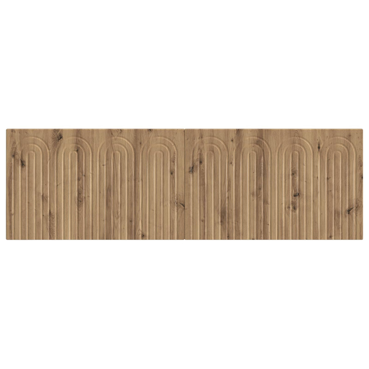 Wall-Mounted Headboard ALKMAAR Artisan Oak Engineered Wood