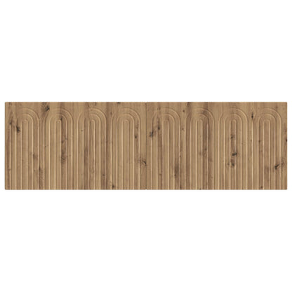 Wall-Mounted Headboard ALKMAAR Artisan Oak Engineered Wood