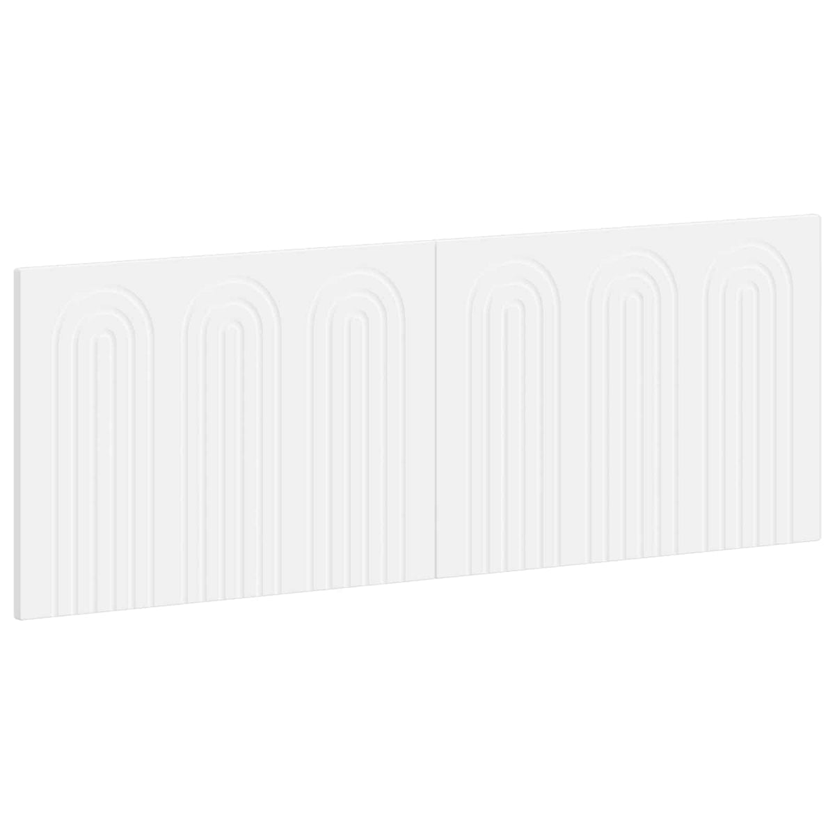 Wall-Mounted Headboard ALKMAAR White Engineered Wood