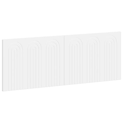 Wall-Mounted Headboard ALKMAAR White Engineered Wood