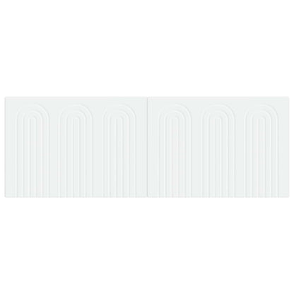 Wall-Mounted Headboard ALKMAAR White Engineered Wood