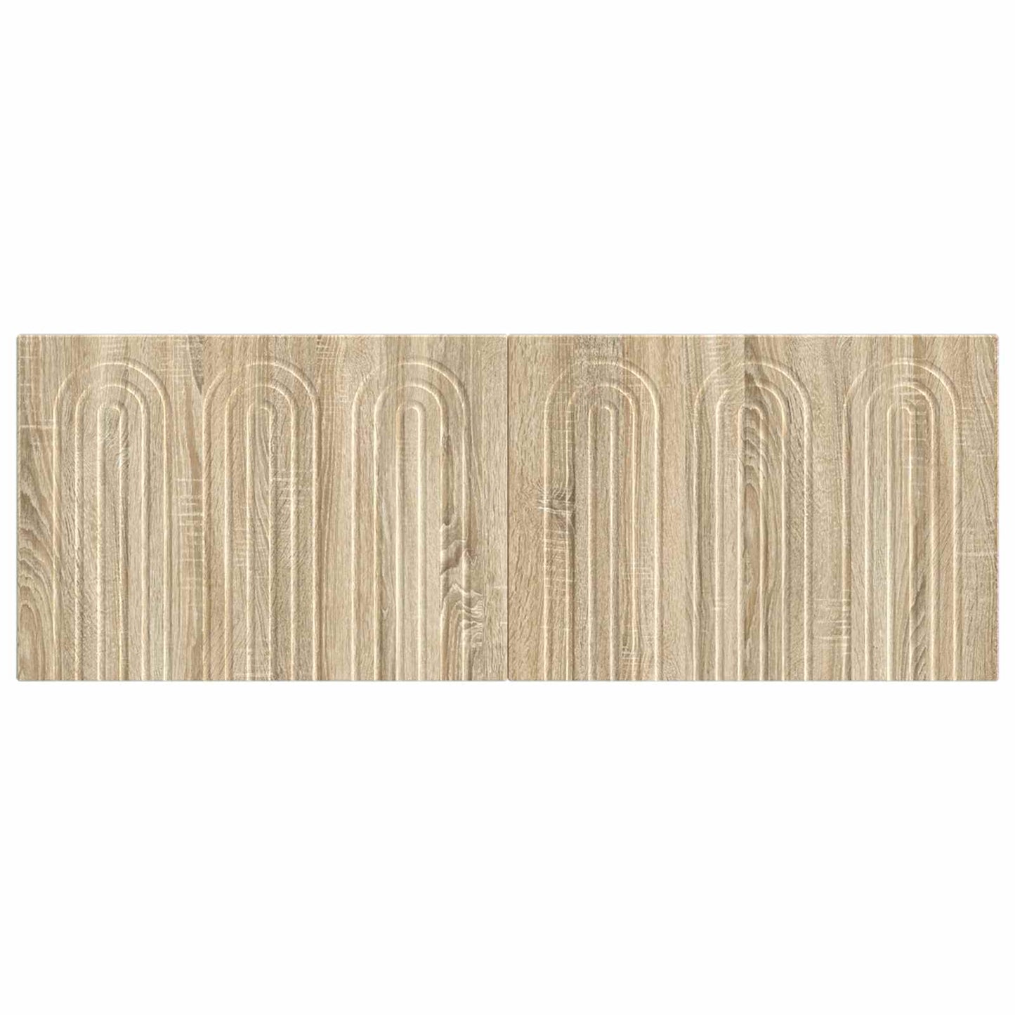 Wall-Mounted Headboard ALKMAAR Sonoma Oak Engineered Wood
