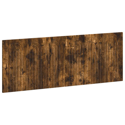 Wall-Mounted Headboard ALKMAAR Smoked Oak Engineered Wood