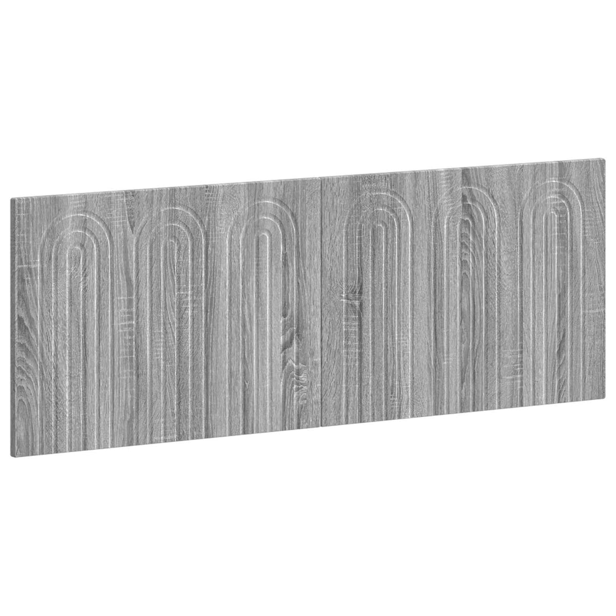Wall-Mounted Headboard ALKMAAR Grey Sonoma Engineered Wood