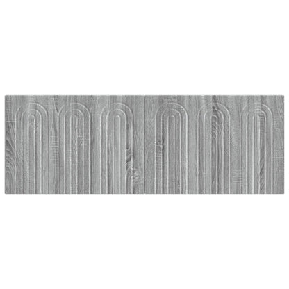 Wall-Mounted Headboard ALKMAAR Grey Sonoma Engineered Wood