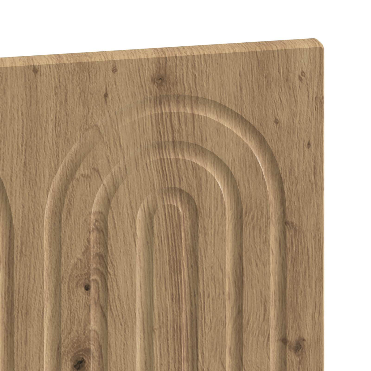 Wall-Mounted Headboard ALKMAAR Artisan Oak Engineered Wood