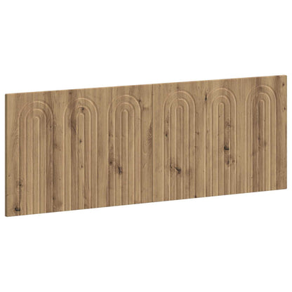 Wall-Mounted Headboard ALKMAAR Artisan Oak Engineered Wood