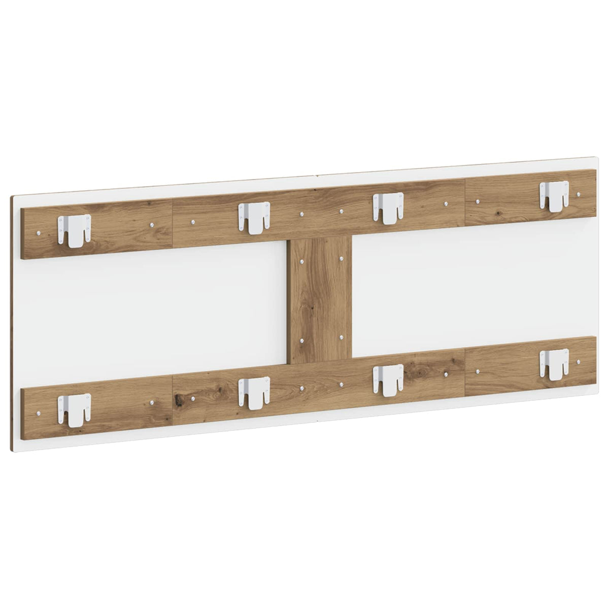 Wall-Mounted Headboard ALKMAAR Artisan Oak Engineered Wood