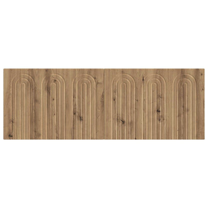Wall-Mounted Headboard ALKMAAR Artisan Oak Engineered Wood