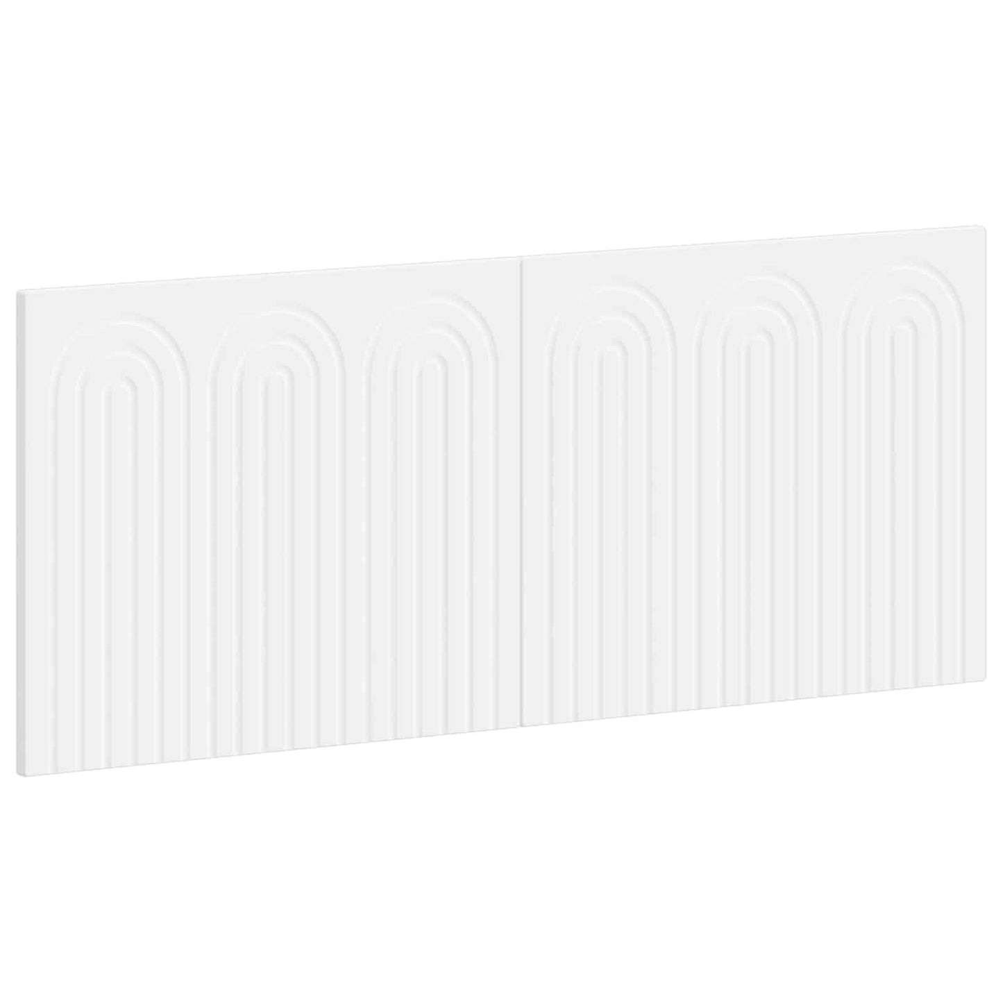 Wall-Mounted Headboard ALKMAAR White Engineered Wood