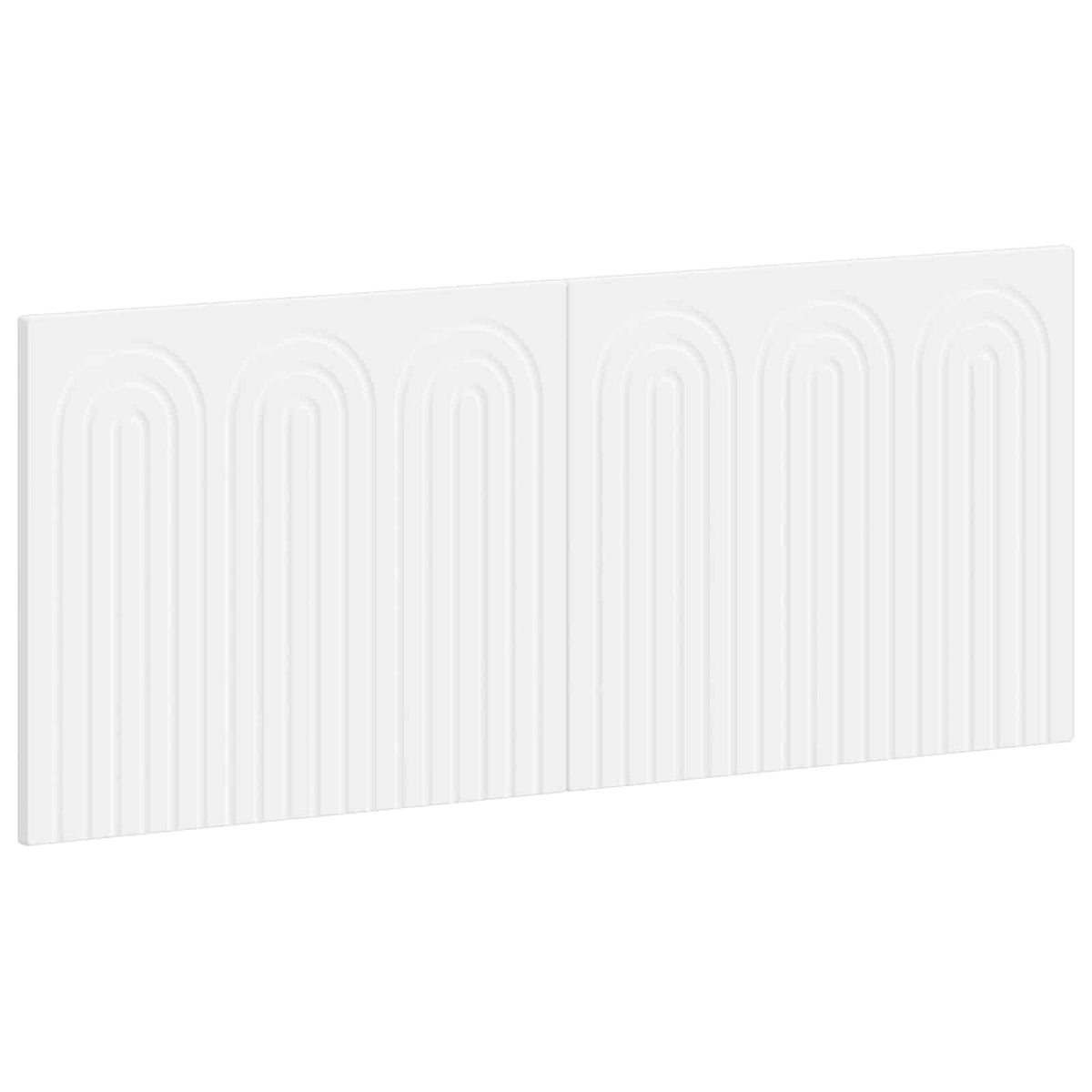 Wall-Mounted Headboard ALKMAAR White Engineered Wood