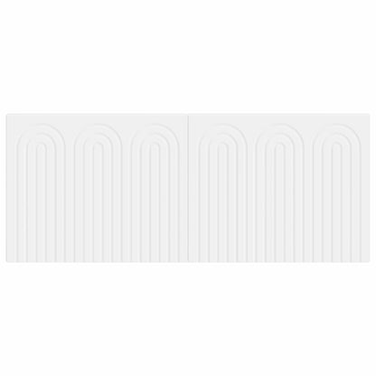 Wall-Mounted Headboard ALKMAAR White Engineered Wood
