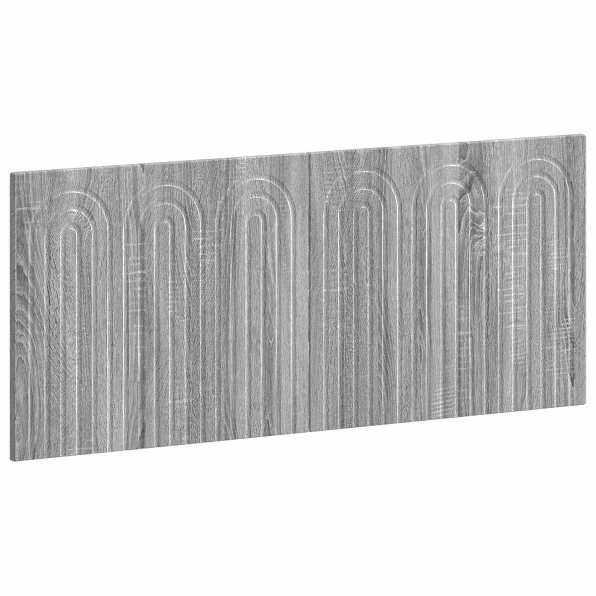 Wall-Mounted Headboard ALKMAAR Grey Sonoma Engineered Wood