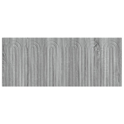 Wall-Mounted Headboard ALKMAAR Grey Sonoma Engineered Wood