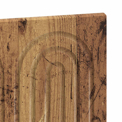 Wall-Mounted Headboard ALKMAAR Old Wood Engineered Wood