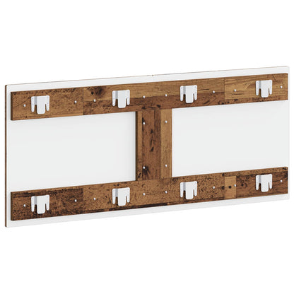 Wall-Mounted Headboard ALKMAAR Old Wood Engineered Wood