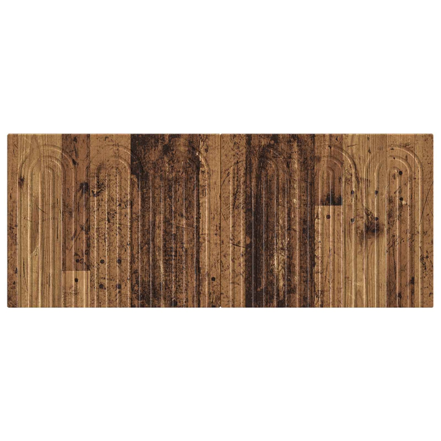 Wall-Mounted Headboard ALKMAAR Old Wood Engineered Wood
