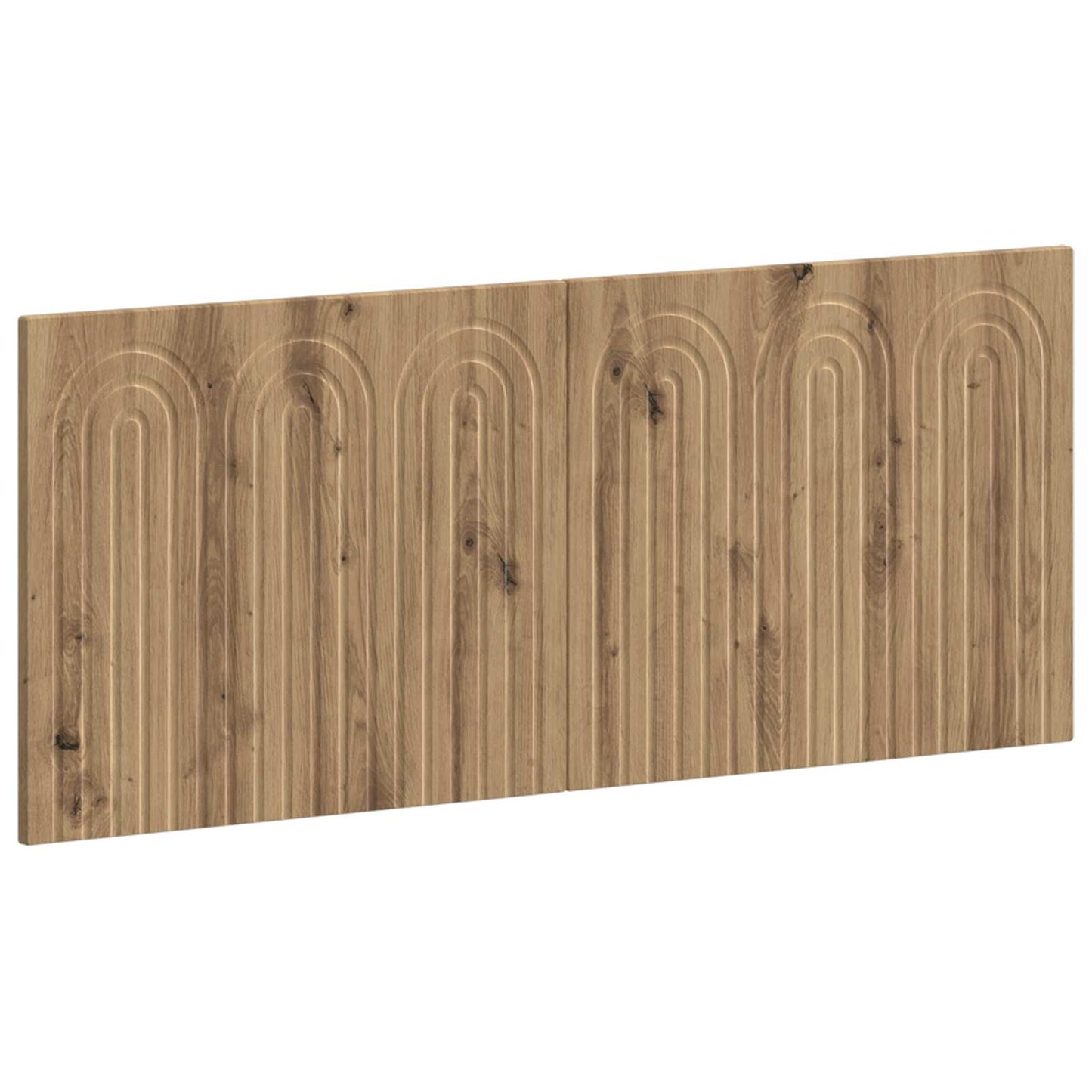 Wall-Mounted Headboard ALKMAAR Artisan Oak Engineered Wood