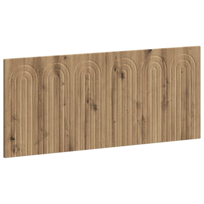 Wall-Mounted Headboard ALKMAAR Artisan Oak Engineered Wood