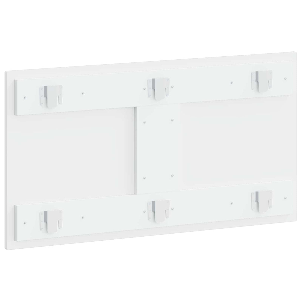 Wall-Mounted Headboard ALKMAAR White Engineered Wood