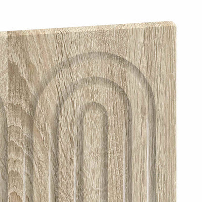 Wall-Mounted Headboard ALKMAAR Sonoma Oak Engineered Wood