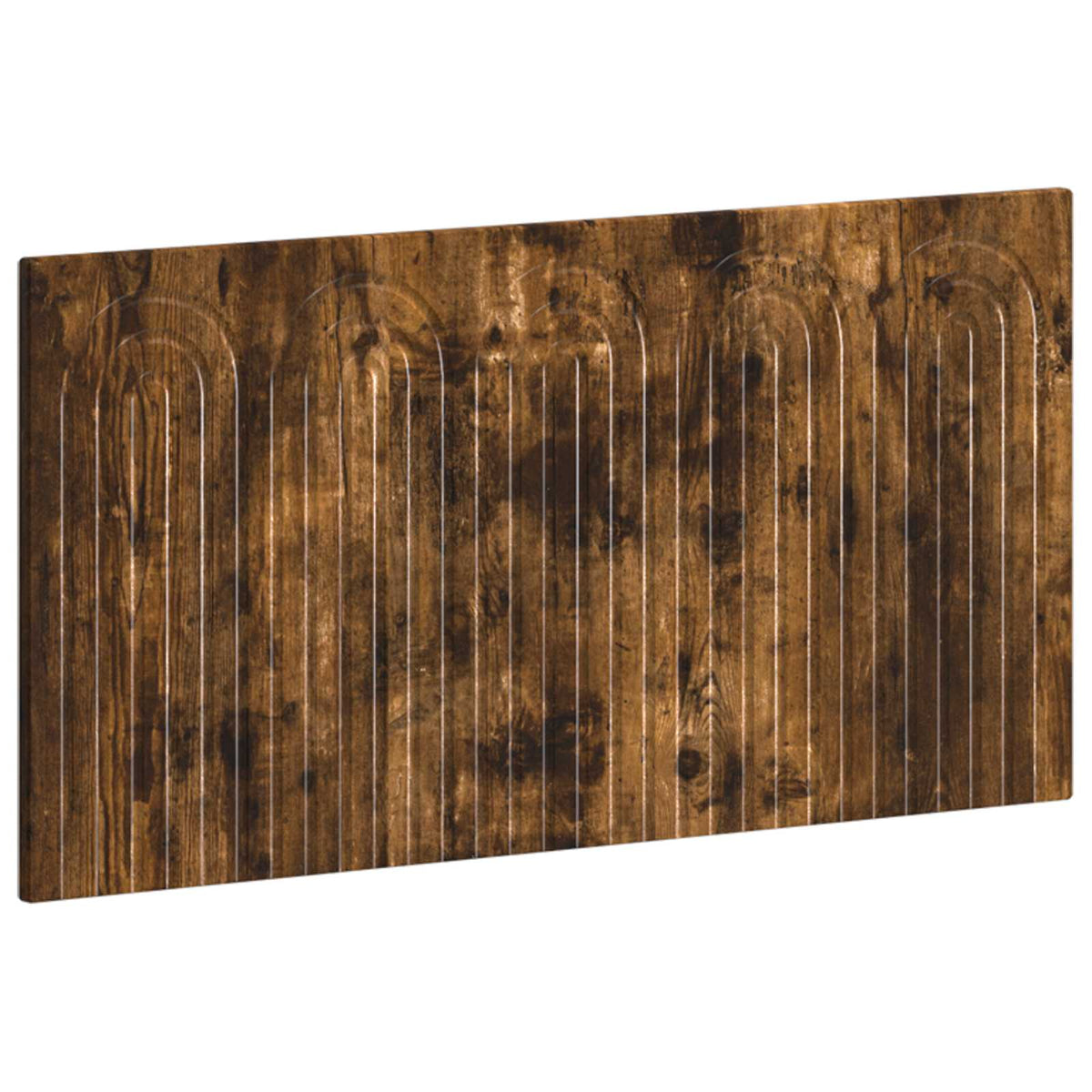 Wall-Mounted Headboard ALKMAAR Smoked Oak Engineered Wood