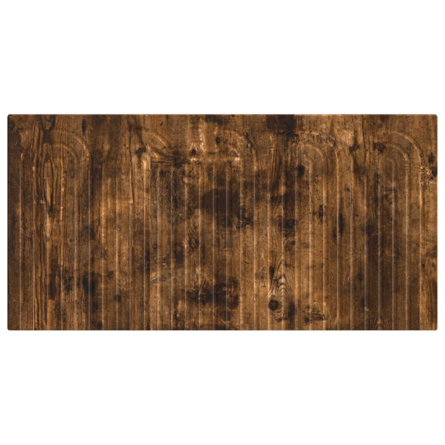 Wall-Mounted Headboard ALKMAAR Smoked Oak Engineered Wood