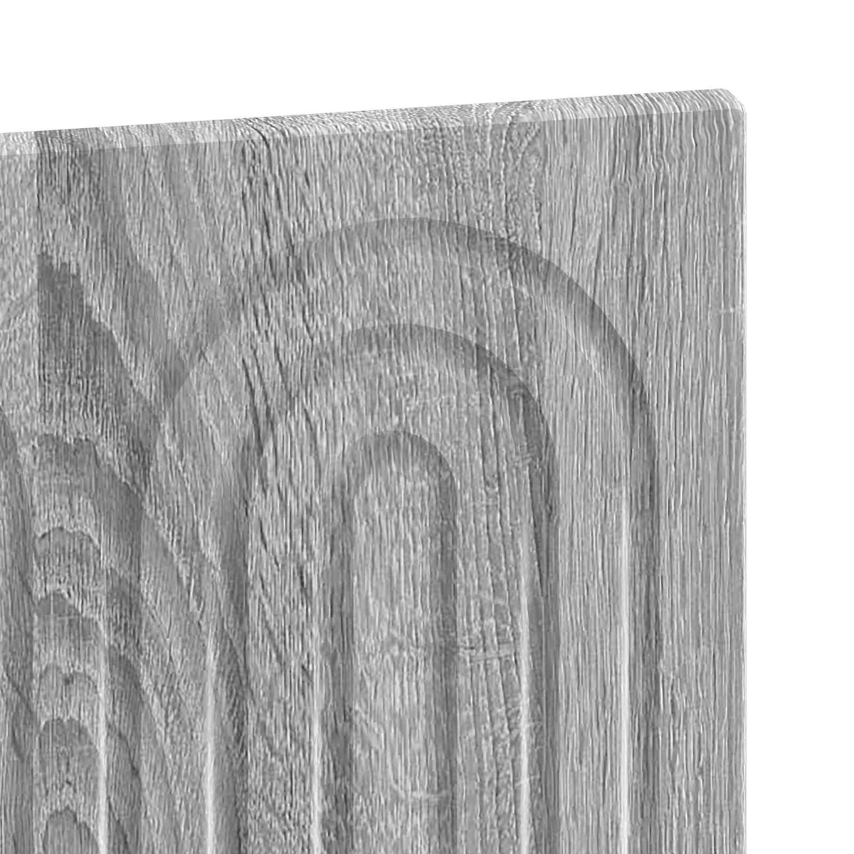 Wall-Mounted Headboard ALKMAAR Grey Sonoma Engineered Wood