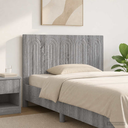 Wall-Mounted Headboard ALKMAAR Grey Sonoma Engineered Wood