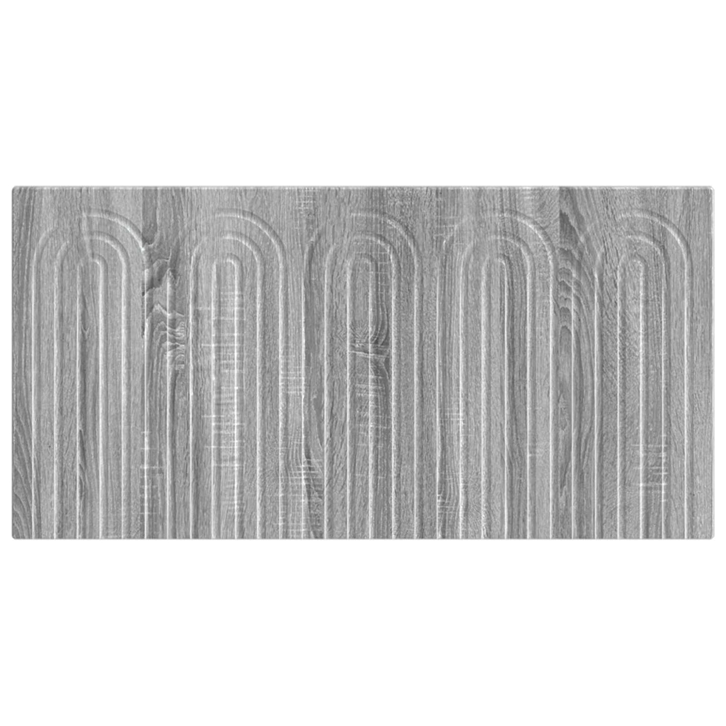 Wall-Mounted Headboard ALKMAAR Grey Sonoma Engineered Wood